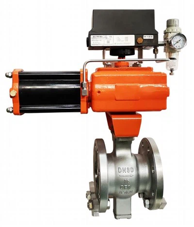 Pneumatic V-type Ball Valve